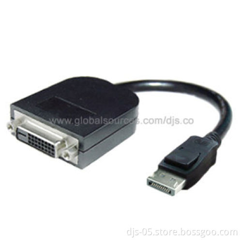 DisplayPort Male to DVI 24+5 Female Converter Cable, High Speed and Performance